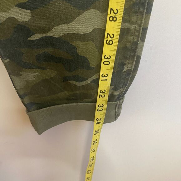 No Boundaries Green Camouflage Utility Overalls Cotton Denim NWT Juniors 11/12 - Picture 7 of 10